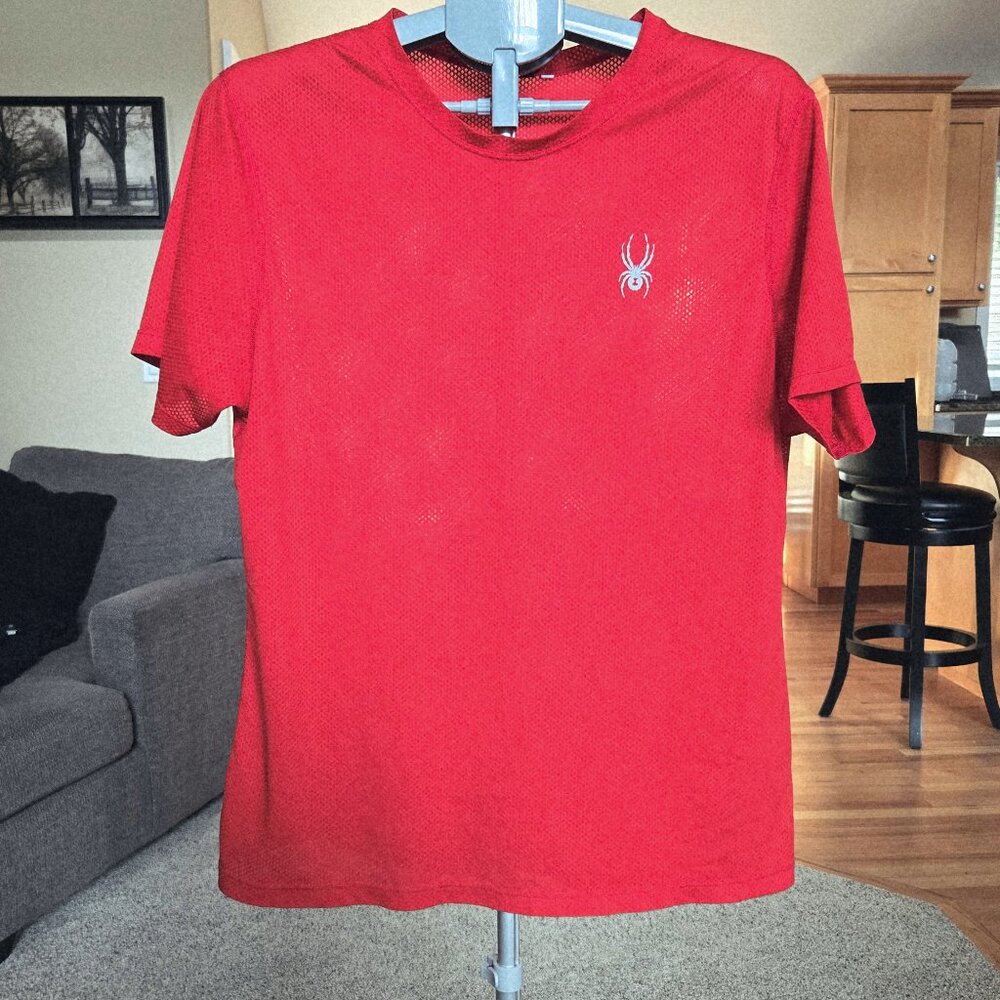 Spyder Mens XL Slalow Mens short sleeve active athletic quick dry shirt